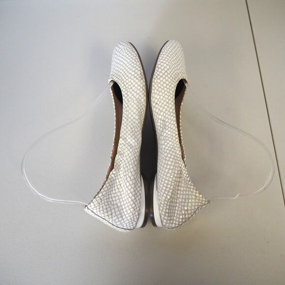 Vionic Women's Orthotic Alexa Embossed Lizard Leather Size 7.5 Ballet Flats - Picture 7 of 10